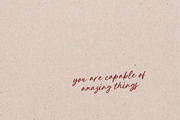 Jade’s Garden Handwriting, a Handwritten Font by etigletters (Thumbnail 2 of 7)