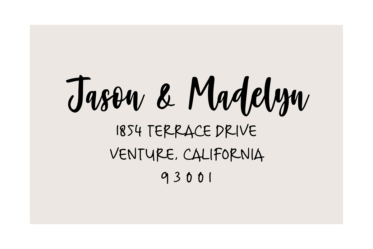 July Second Font Duo, a Script Font by etigletters (Photo 8 of 11)