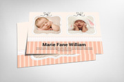 Happy Baby Boy and Girl Card, a Card Template by graphicforest (Thumbnail 1 of 2)