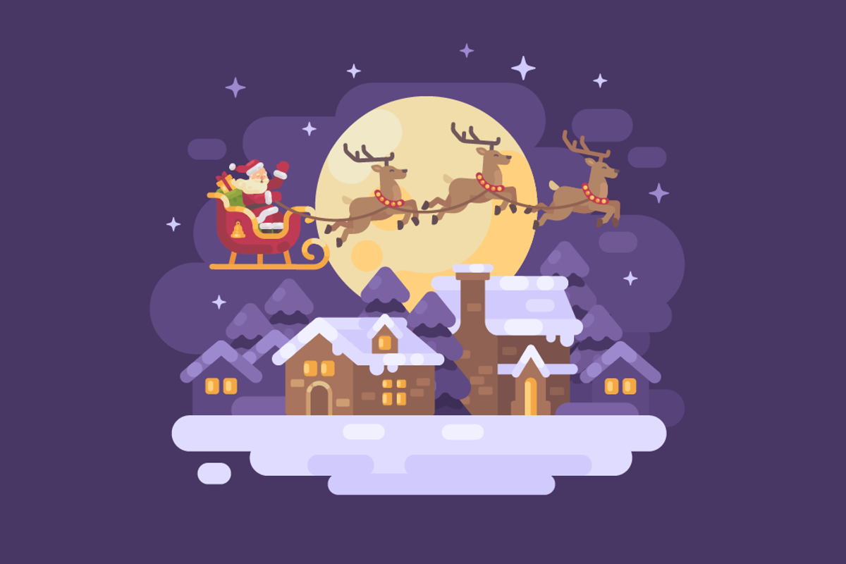 Magic Christmas, an Illustration by Ivan Dubovik (Photo 8 of 13)