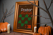 Halloween Vintage Frame Mockup, a Product Mockup by graphicook (Thumbnail 4 of 4)