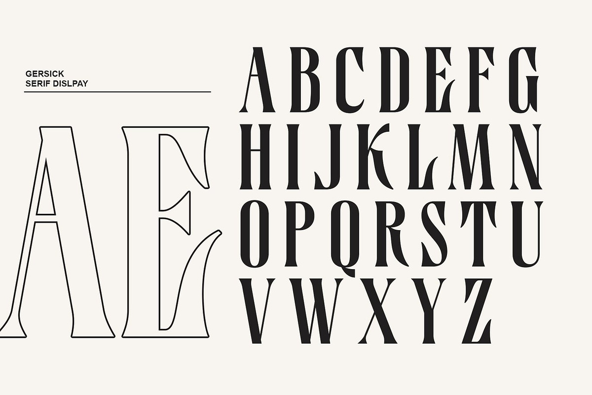 Elfnor - Modern Serif Font, a Serif Font by Luna Shop (Photo 2 of 8)