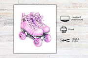 Watercolor Kawaii Girly Aesthetic, an Illustration by Canvas Craft (Thumbnail 7 of 7)