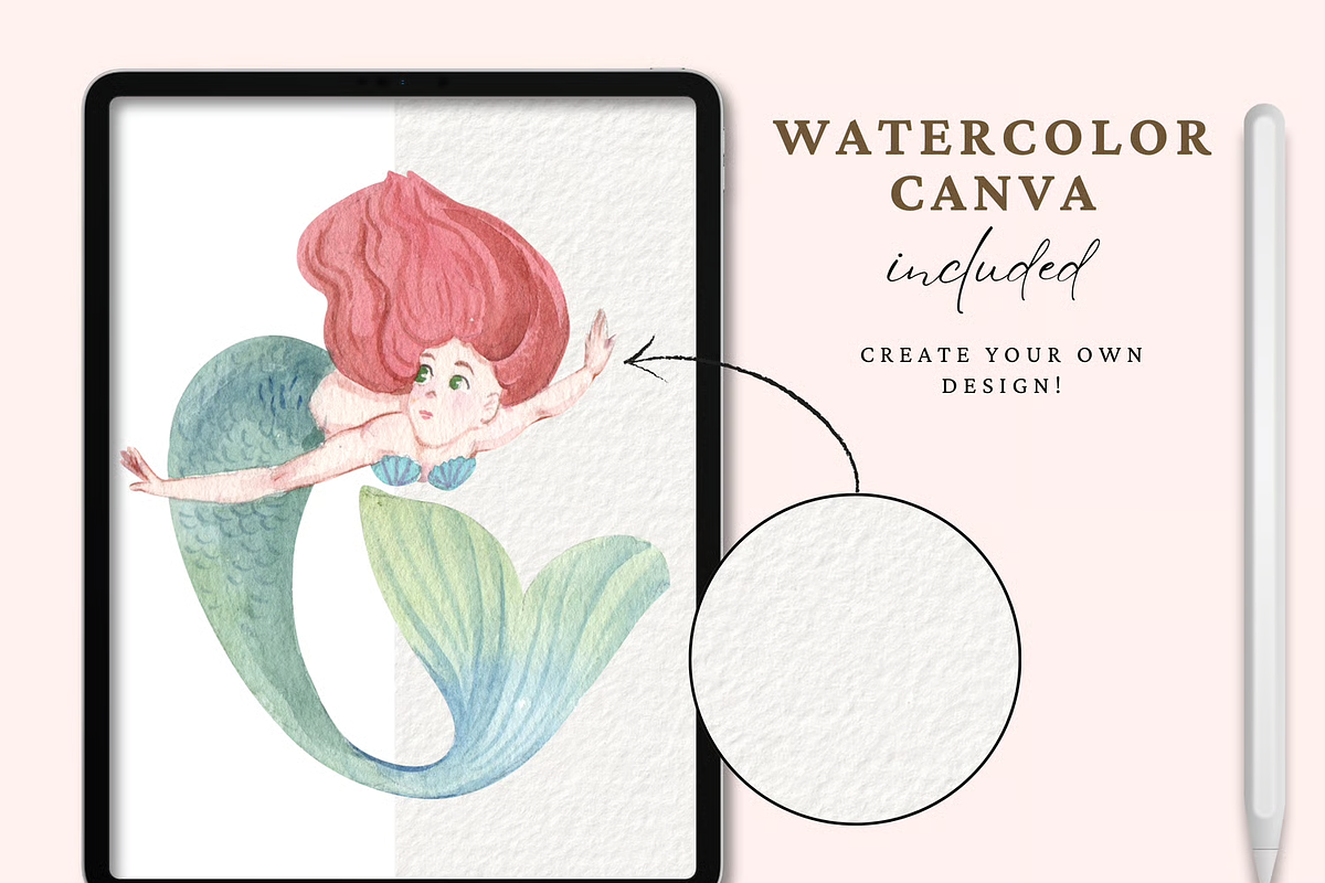 SMOOTH WATERCOLOR PROCREATE BRUSHES, a Brush Add-On by BeeRubby (Photo 5 of 9)