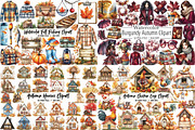 The Autumn Huge Clipart Bundle, an Illustration by Libby Wishes (Thumbnail 5 of 5)