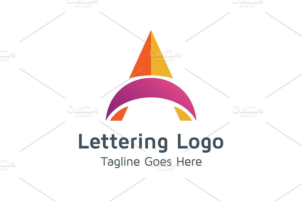 20 Logo Lettering A Template Bundle, a Branding & Logo Template by Acongraphic (Photo 13 of 21)
