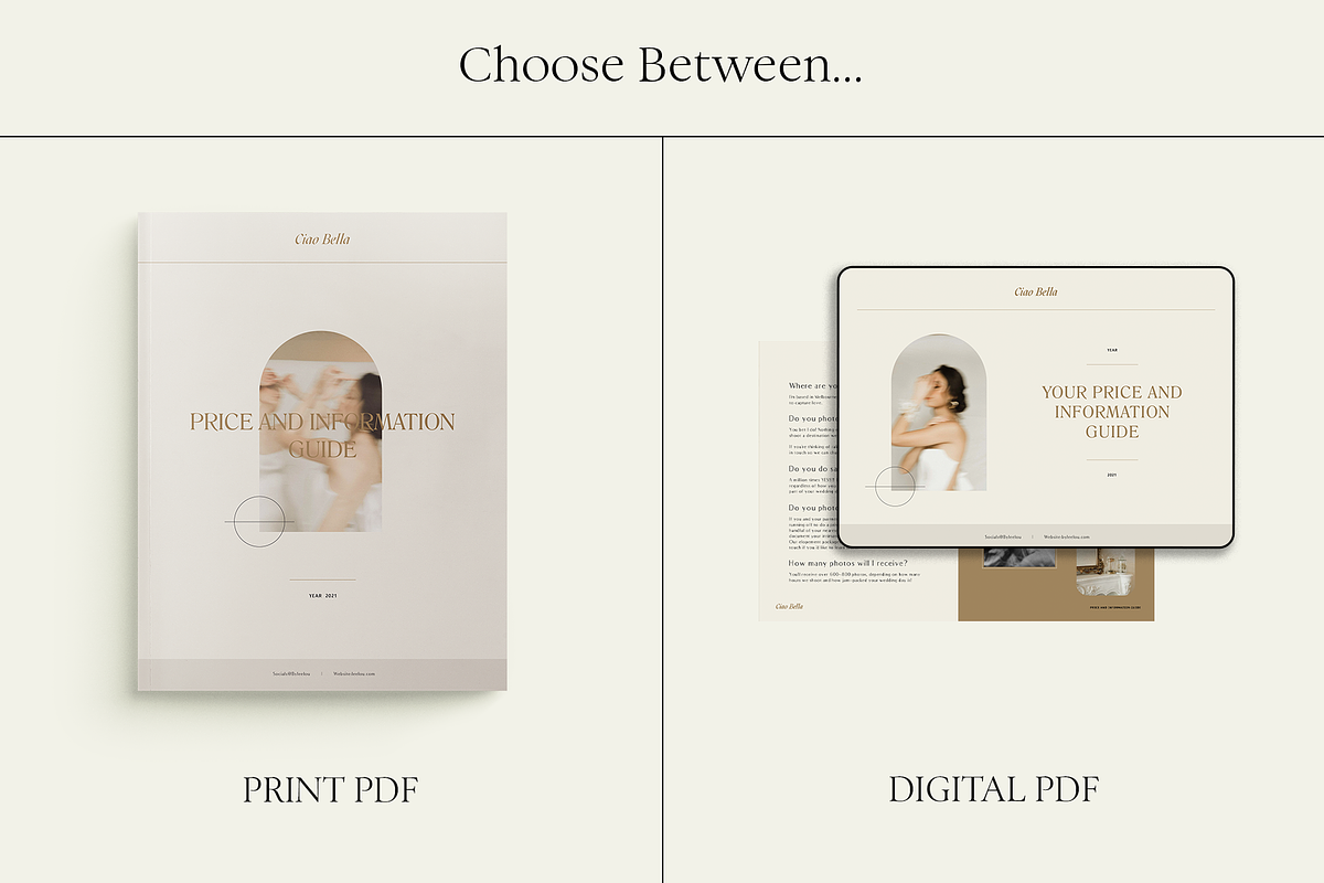 Stylish | Photo Price Guide Canva, a Templates & Theme by Studio Leelou (Photo 2 of 9)