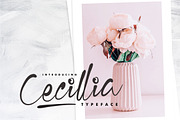 Cecillia - Script, a Script Font by Inspiratype (Thumbnail 1 of 11)