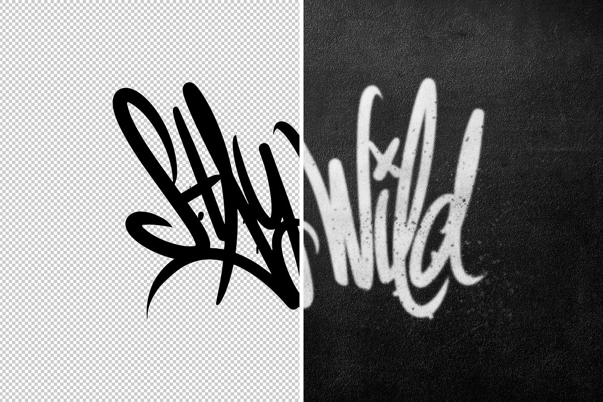 Urban Graffiti Text & Logo Effect, a Mockup by Design Squad