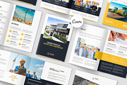 Builder Construction Company Profile, a Brochure Template by artbart (Thumbnail 1 of 7)
