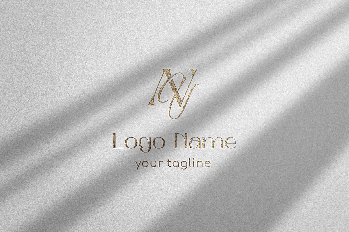NA classy monogram, a Branding & Logo Template by Alexandra De Angelis (Photo 2 of 6)