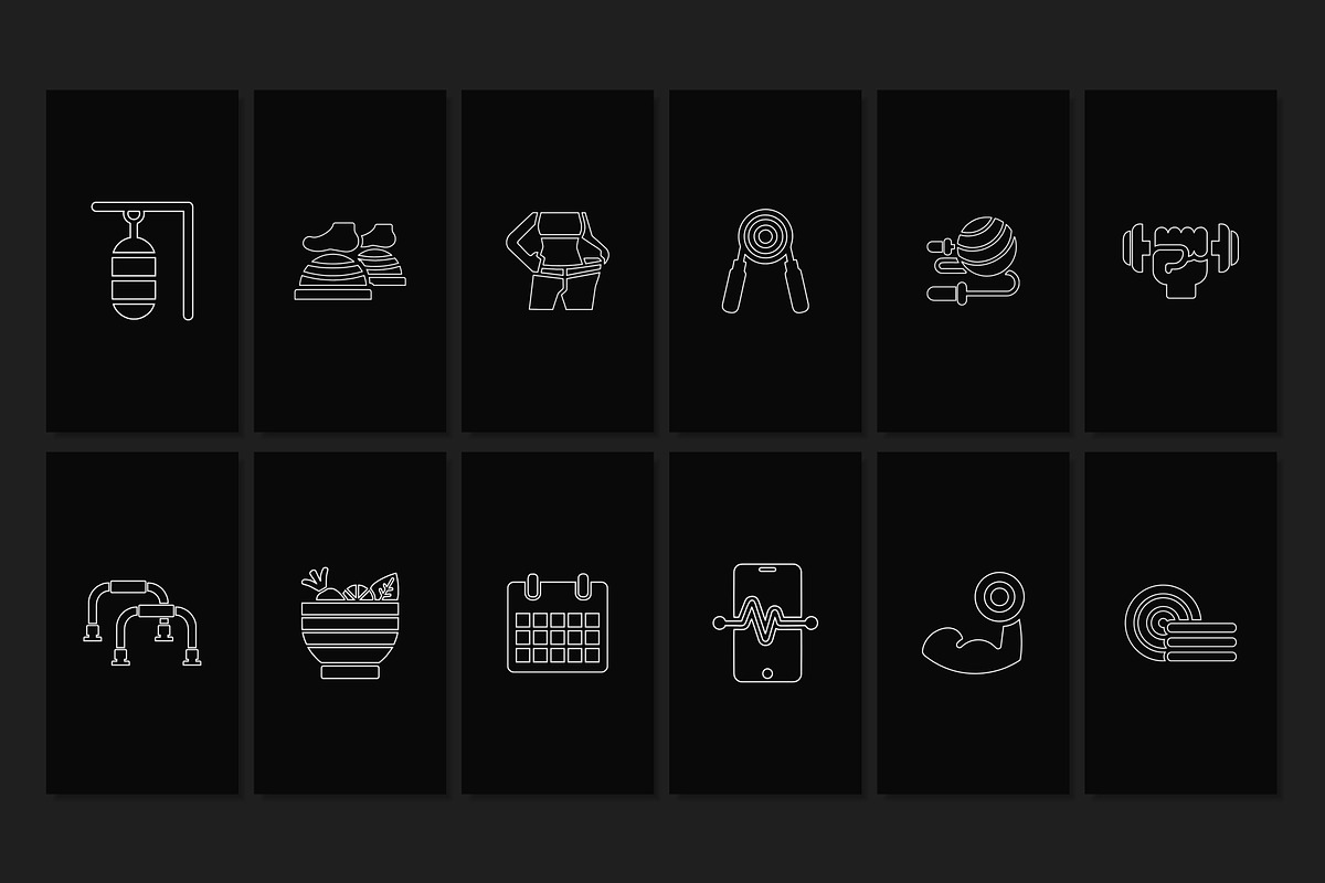 Fitness Red Template, a Social Media Template by Kalubuak (Photo 9 of 10)
