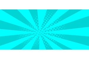 Comic retro or pop art cartoon, an Illustration by Things for designers