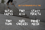 Boardslide - Energetic Typeface, a Sans Serif Font by HipFonts (Thumbnail 3 of 6)