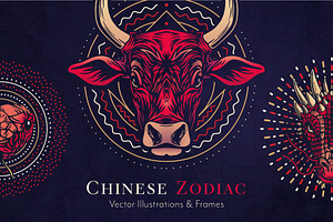 Chinese Zodiac Signs And Frames