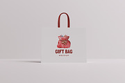 Gift Bag Mockup, a Packaging Mockup by HanaSaka_Studio (Thumbnail 3 of 5)