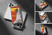 iPhone 17 Pro Max Mockup, an iPhone Mockup by xavier_studio (Thumbnail 1 of 5)