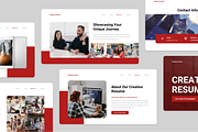 Modern Creative Resume Powerpoint, a Presentation Template by Annora Studio (Thumbnail 3 of 5)