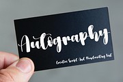 Autography | Handwriten Font, a Script Font by Scratchones (Thumbnail 6 of 8)