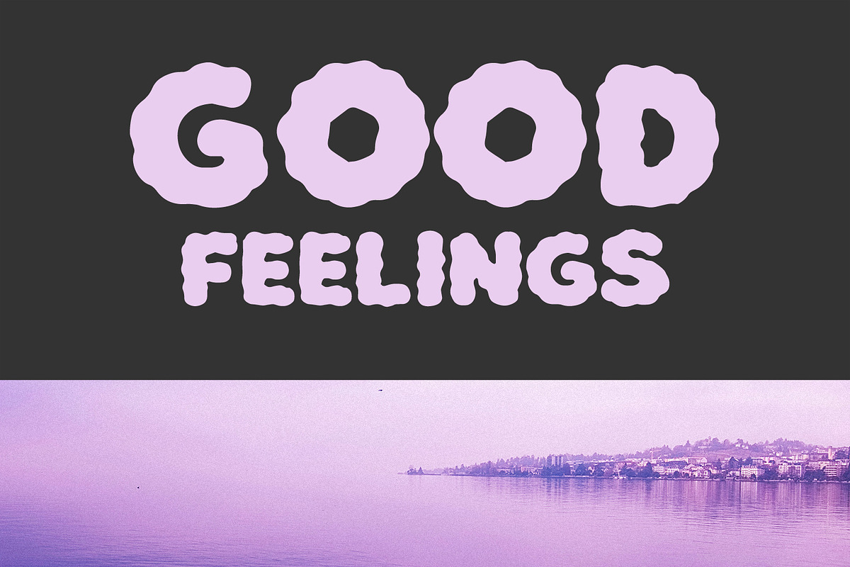 Graity Mengho Playful Liquid Bubble, a Handwritten Font by Maulana Creative (Photo 4 of 7)