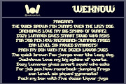 Dark Light Warrior font, a Font by weknow (Thumbnail 6 of 10)