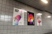 Busway Glued Poster Mockup, an Advertising Mockup by zippypixelstudio (Thumbnail 3 of 8)