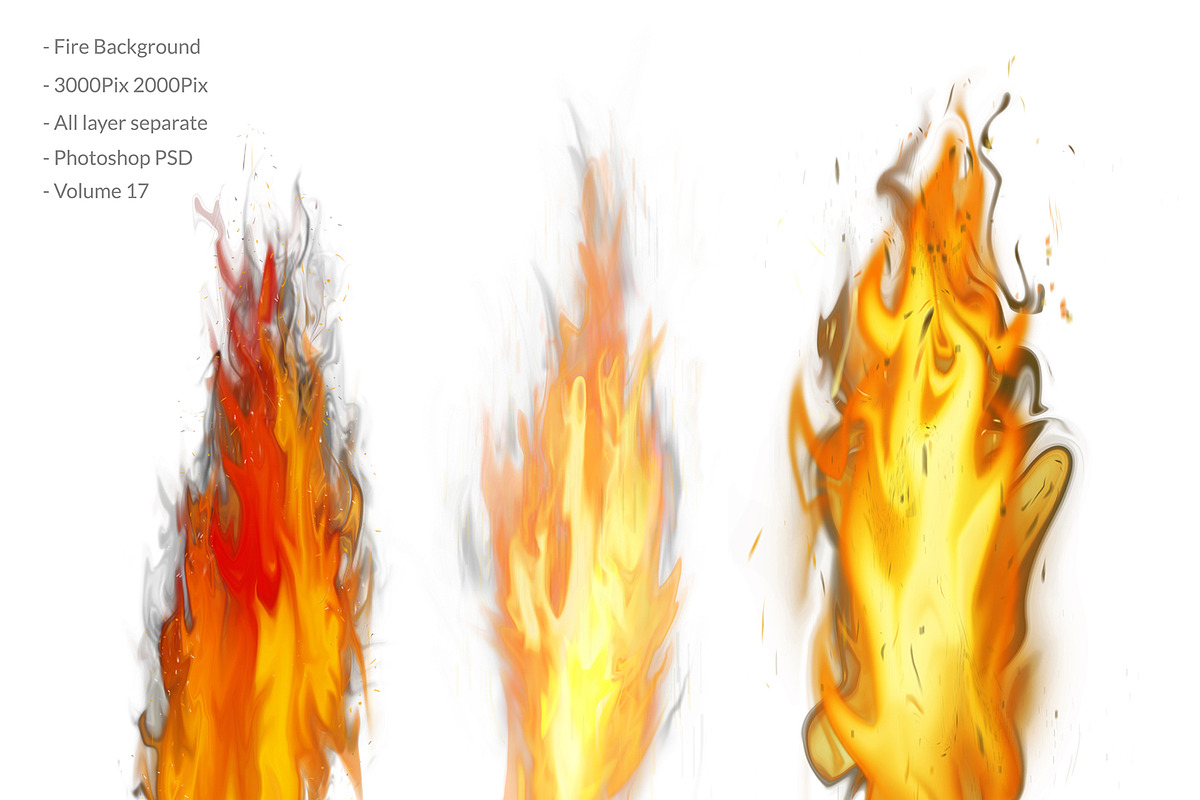 Fire & Smoke Bundle PSD, a Shape Add-On by MRI STUDIO (Photo 22 of 25)