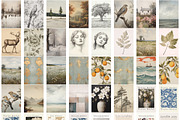 Minimalist Vintage Prints & Posters, a Background Graphic by Laras Wonderland (Thumbnail 6 of 12)