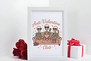 Anti Valentine Club Png, Valentine's, an Illustration by DreamPrint404 (Thumbnail 4 of 8)