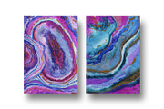 Agate 2 watercolor collection, a Texture Graphic by digital_essence (Thumbnail 4 of 12)