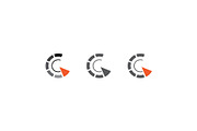 Letter C speed, a Branding & Logo Template by gagego (Thumbnail 3 of 3)