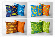 Dinosaurs patterns and alphabet, an Animal Illustration by LartGraphics (Thumbnail 7 of 12)