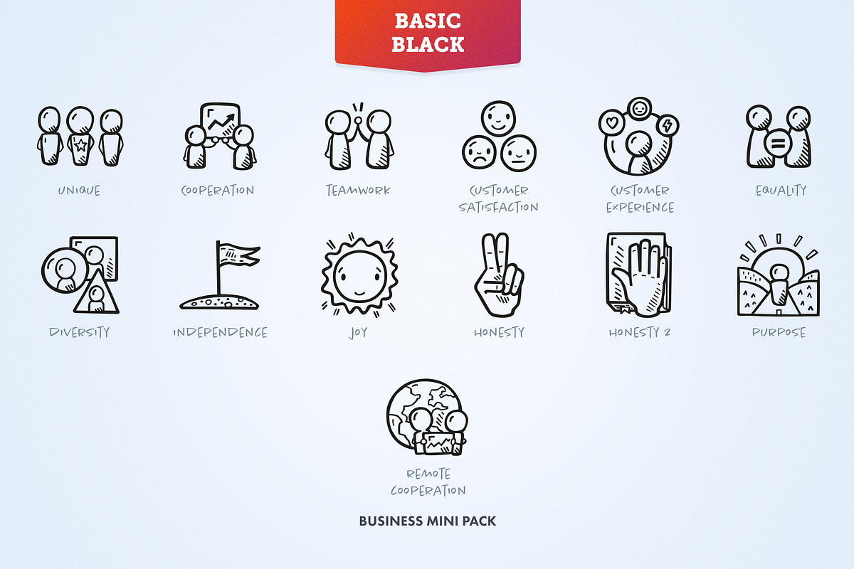 Teams And Values - Business Icons, an Icon by Good Stuff No Nonsense (Photo 5 of 13)