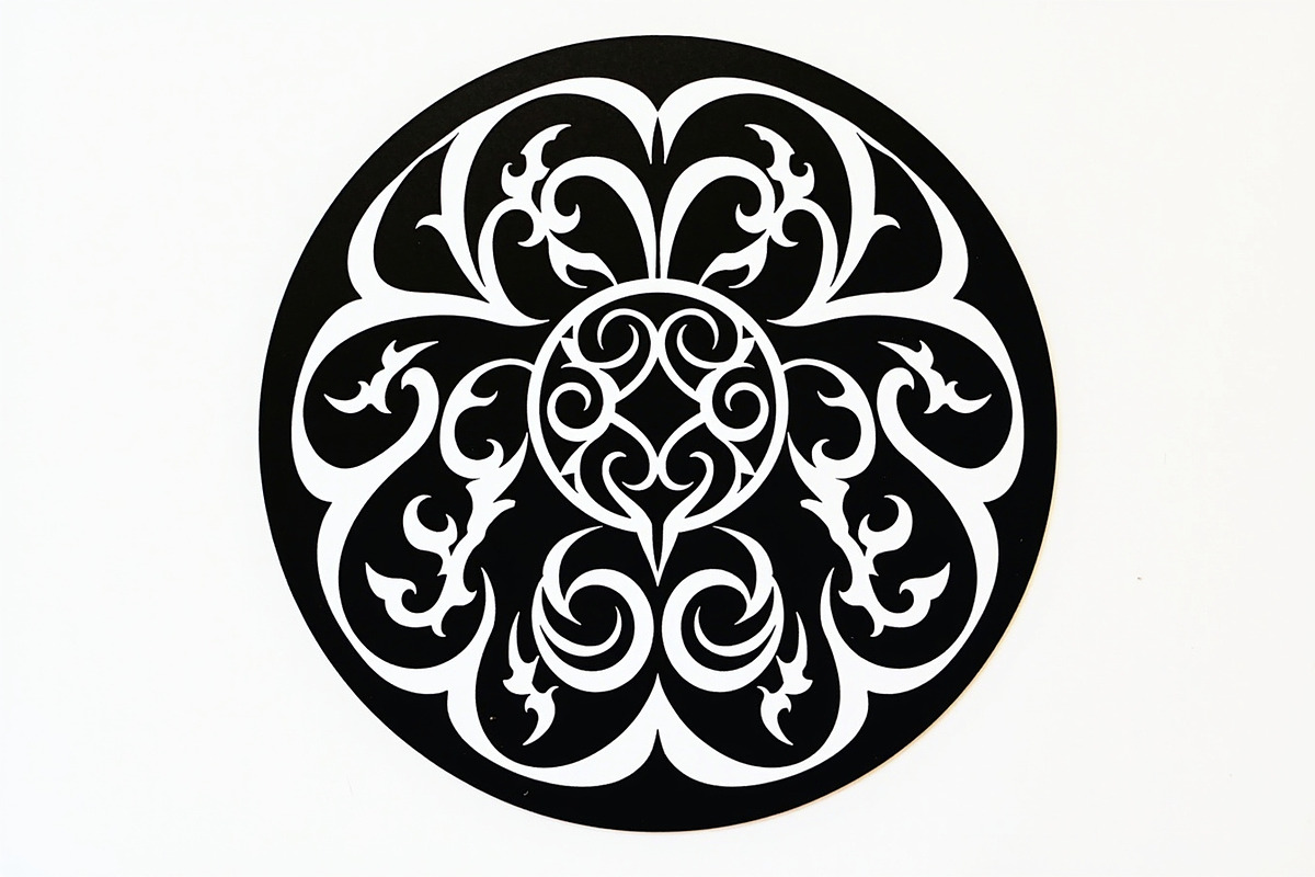 Circular Geometric Laser Cutting Bun, an Object Graphic by BIPLOB EXPERT (Photo 3 of 17)