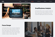 CMA – Consulting & Marketing Agency, a WordPress Template by FlyTemplates.com (Thumbnail 3 of 7)