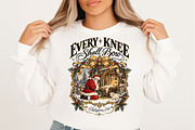 Every Knee Shall Bow Png, Nativity, a Seasonal Illustration by Craft Nest (Thumbnail 2 of 6)