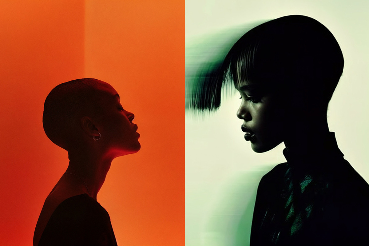 122 Silhouette Portraits, a Person Photo by Handmadefont (Photo 7 of 15)