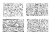 20 Abstract line art backgrounds, a Decorative Illustration by Somjai King (Thumbnail 6 of 6)