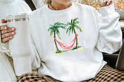 Watercolor Pink & Mint Summer Clipar, an Illustration by Sublimation Artist (Thumbnail 4 of 6)