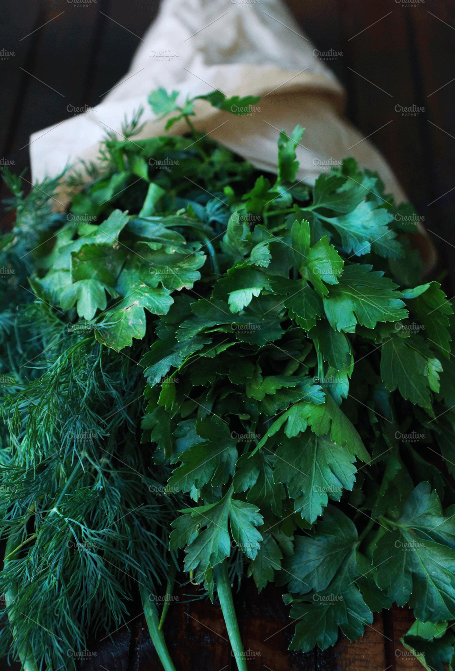 Greenery stock photo, a Food & Drink Photo by Svetlova