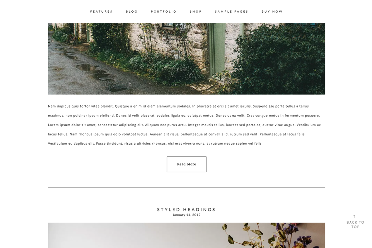 Refined Wordpress Theme, a WordPress Template by brave + beautiful designs (Photo 4 of 5)
