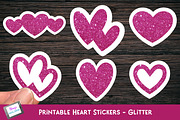 Heart Sticker Bundle | PNG Stickers, an Object Graphic by Stacy's Digital Designs (Thumbnail 4 of 5)