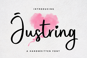 Justring - Script Font