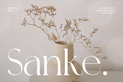 Sanke - Classic Charm, a Serif Font by Tammami (Thumbnail 1 of 9)