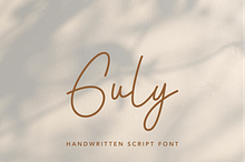 Guly Script Font