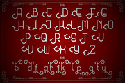 funeral - Vintage Monoline, a Font by Annivers Type (Thumbnail 7 of 8)