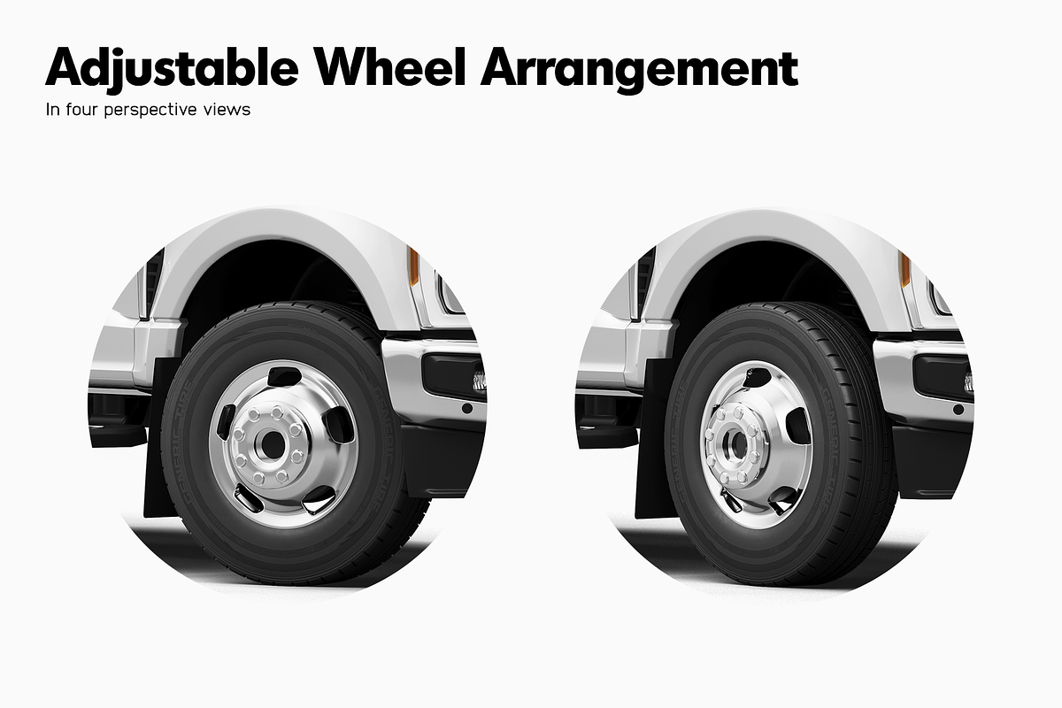Pickup Truck Mockup 15, a Product Mockup by Mockupix (Photo 3 of 12)