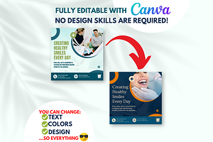 Dental Clinic - Canva Templates