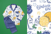 Cocktail O’Clock, a Pattern Graphic by HannaSymo (Thumbnail 6 of 13)