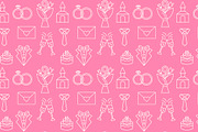 Wedding Icons, an Outline Icon by Haleigh Peterson Studio (Thumbnail 2 of 3)